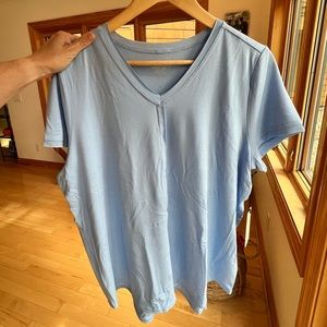 NWT Ladies JoFit XL blue blouse